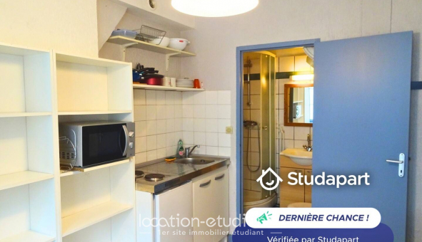 Logement étudiant Location Studio Meublé Lille (59800)
