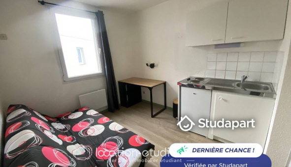 Logement tudiant Location Studio Meublé Lille (59800)