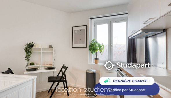 Logement tudiant Location Studio Meublé Lille (59800)