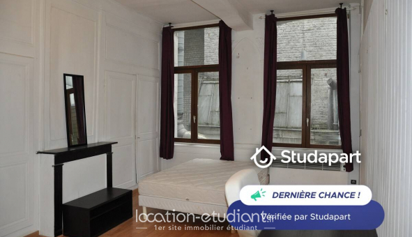 Logement étudiant Location Studio Vide Lille (59800)