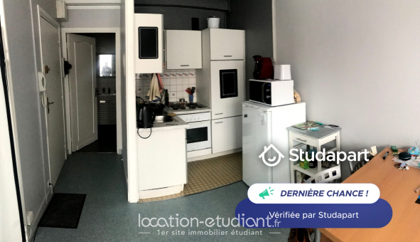 Logement étudiant Location Studio Meublé Lille (59800)