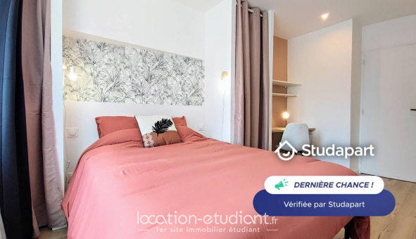 Logement étudiant Location Studio Meublé Lille (59800)