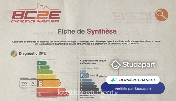 Logement tudiant Studio à Lille (59800)