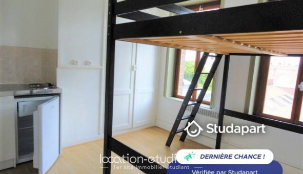 Logement tudiant Location Studio Meublé Lille (59800)