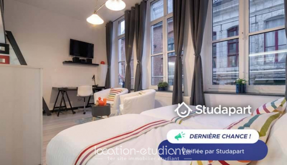 Logement tudiant Location Studio Meublé Lille (59800)