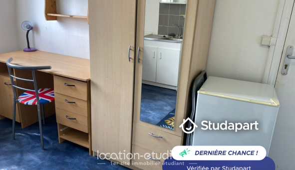 Logement tudiant Location Studio Meublé Lille (59800)