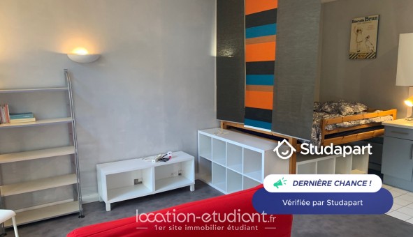 Logement �tudiant Location Studio Meubl&eacute; Lille (59800)