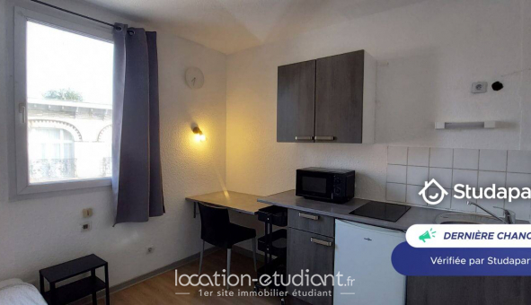 Logement étudiant Location Studio Meublé Lille (59800)
