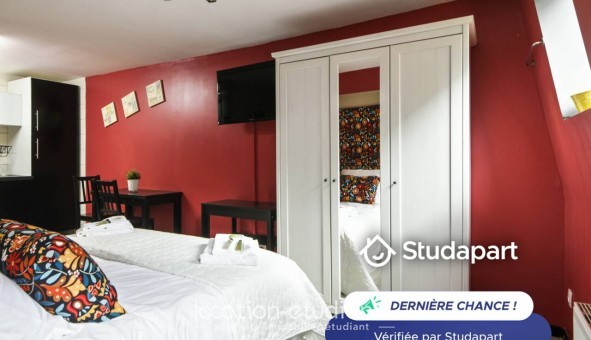 Logement �tudiant Location Studio Meubl&eacute; Lille (59800)