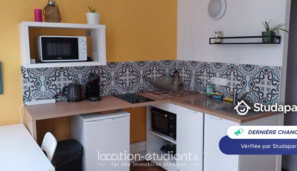 Logement étudiant Studio &agrave; Lille (59800)
