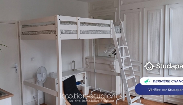 Logement étudiant Studio &agrave; Lille (59800)