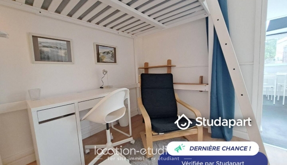 Logement étudiant Location Studio Meubl&eacute; Lille (59800)