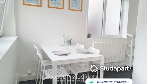 Logement étudiant Studio &agrave; Lille (59800)