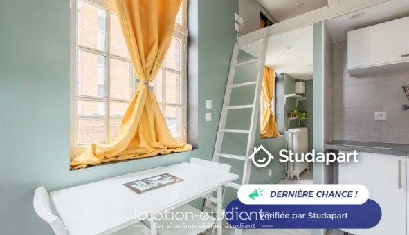 Logement �tudiant Studio &agrave; Lille (59800)