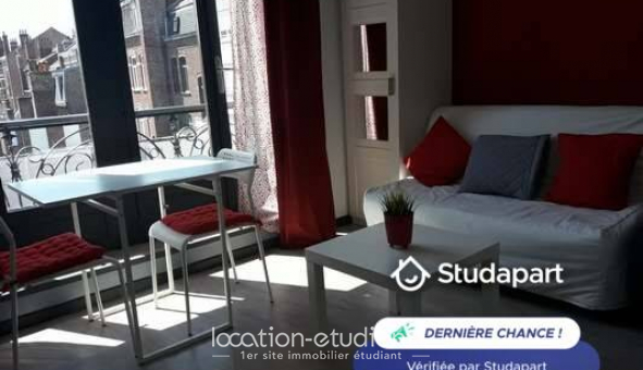 Logement �tudiant Location Studio Meubl&eacute; Lille (59800)