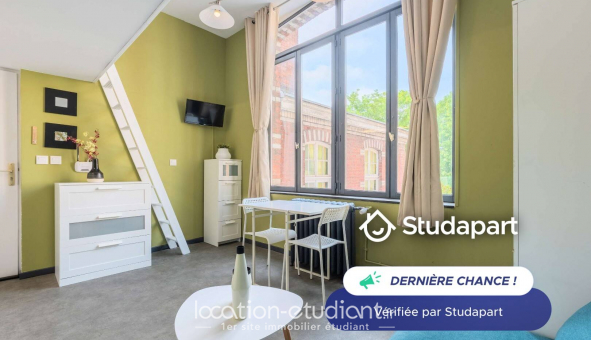 Logement �tudiant Studio &agrave; Lille (59800)
