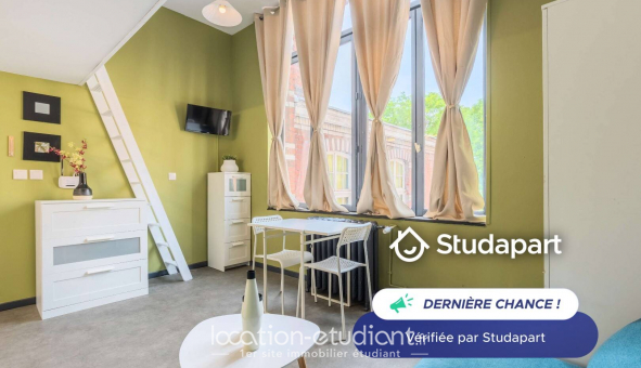 Logement �tudiant Studio &agrave; Lille (59800)