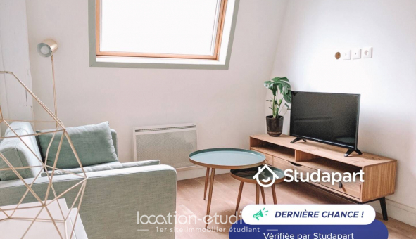 Logement �tudiant Location Studio Meubl&eacute; Lille (59800)