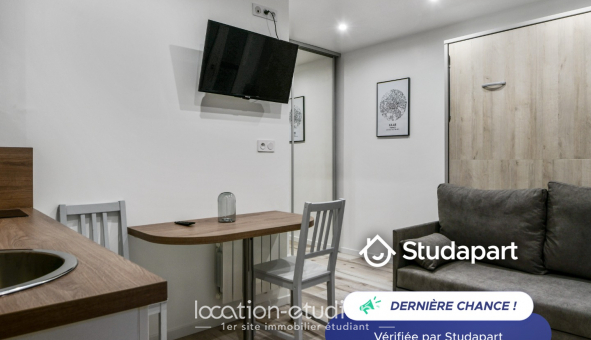 Logement �tudiant Studio &agrave; Lille (59800)