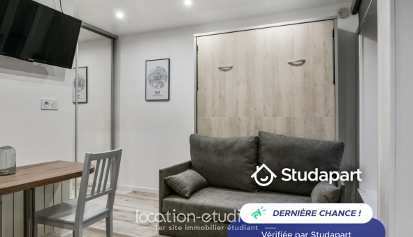 Logement �tudiant Studio &agrave; Lille (59800)