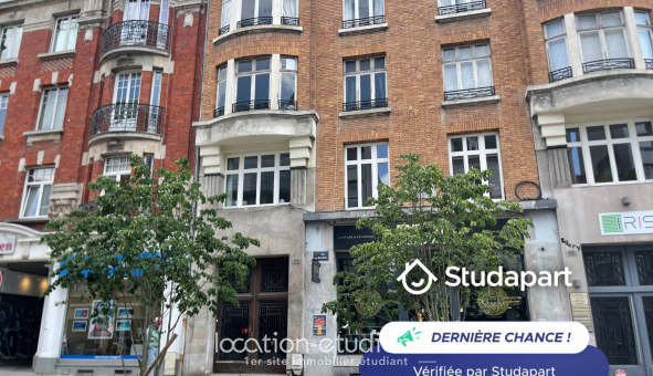 Logement �tudiant Location Studio Meubl&eacute; Lille (59800)