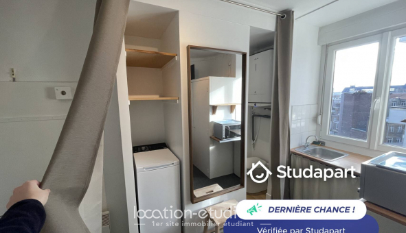 Logement �tudiant Studio &agrave; Lille (59800)