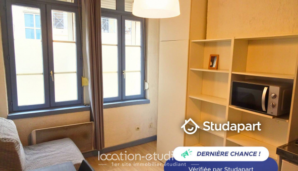 Logement �tudiant Studio &agrave; Lille (59800)