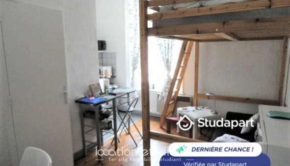 Logement �tudiant Location Studio Meubl&eacute; Lille (59800)