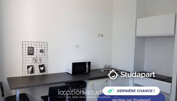 Logement �tudiant Location Studio Meubl&eacute; Lille (59800)