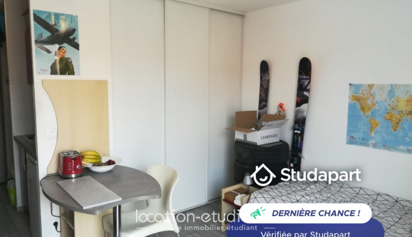 Logement �tudiant Location Studio Meubl&eacute; Lille (59800)