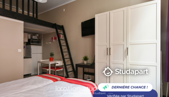 Logement �tudiant Studio &agrave; Lille (59800)