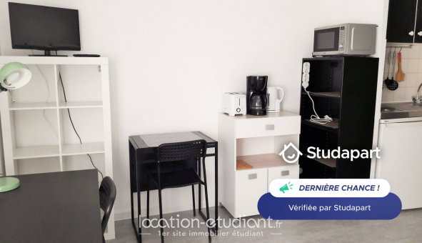 Logement �tudiant Studio &agrave; Lille (59800)