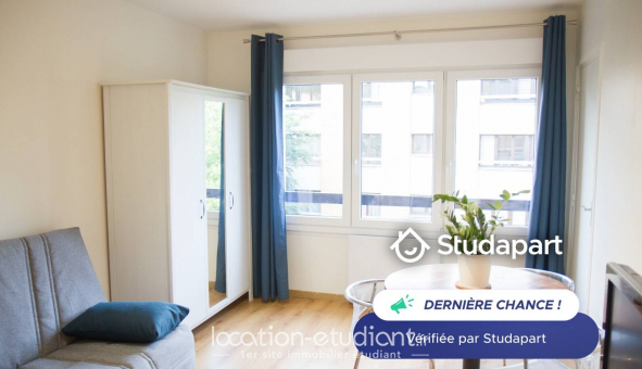 Logement �tudiant Location Studio Meubl&eacute; Lille (59800)
