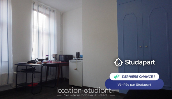 Logement �tudiant Location Studio Meubl&eacute; Lille (59800)