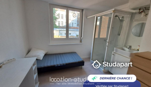 Logement �tudiant Location Studio Meubl&eacute; Lille (59800)