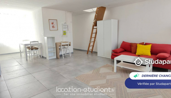 Logement �tudiant Location Studio Meubl&eacute; Lille (59800)