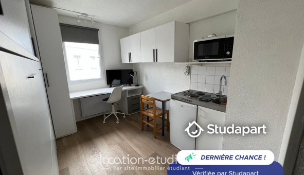 Logement �tudiant Location Studio Meubl&eacute; Lille (59800)