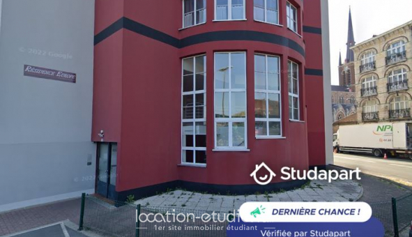 Logement �tudiant Studio &agrave; Lille (59800)