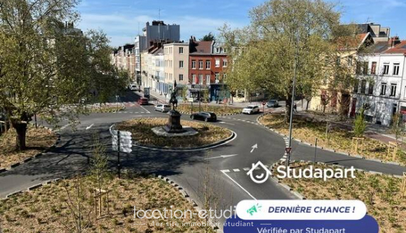 Logement �tudiant Location Studio Meubl&eacute; Lille (59800)