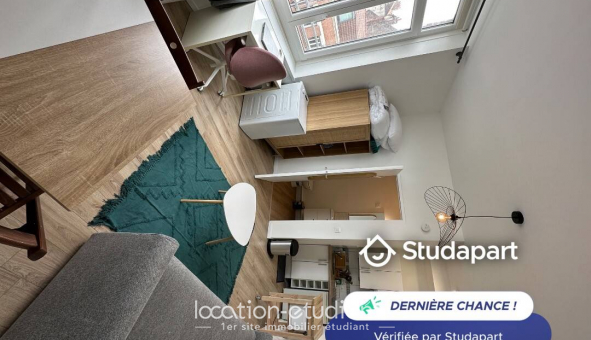 Logement �tudiant Studio &agrave; Lille (59800)