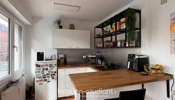 Logement �tudiant Location Studio Meubl&eacute; Lille (59800)