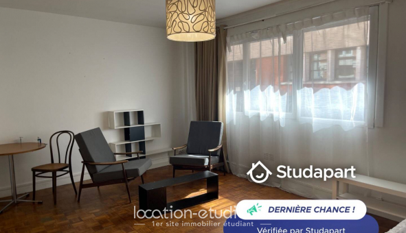 Logement �tudiant Location Studio Meubl&eacute; Lille (59800)