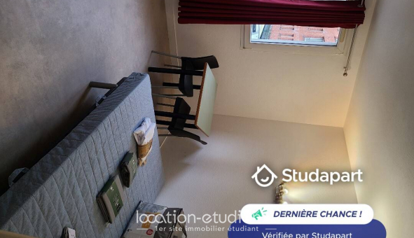 Logement �tudiant Location Studio Meubl&eacute; Lille (59800)