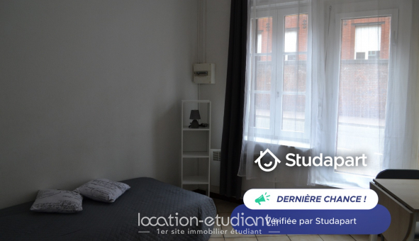 Logement �tudiant Location Studio Meubl&eacute; Lille (59800)