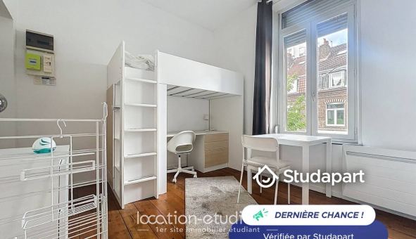 Logement �tudiant Studio &agrave; Lille (59800)