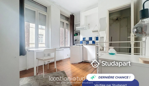 Logement �tudiant Studio &agrave; Lille (59800)