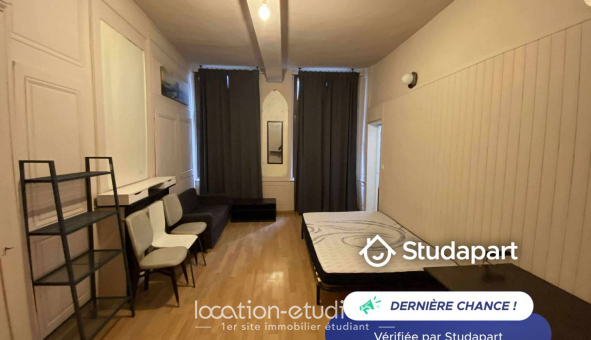 Logement �tudiant Studio &agrave; Lille (59800)