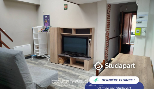Logement �tudiant Studio &agrave; Lille (59800)