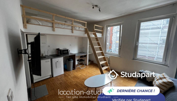 Logement �tudiant Studio &agrave; Lille (59800)