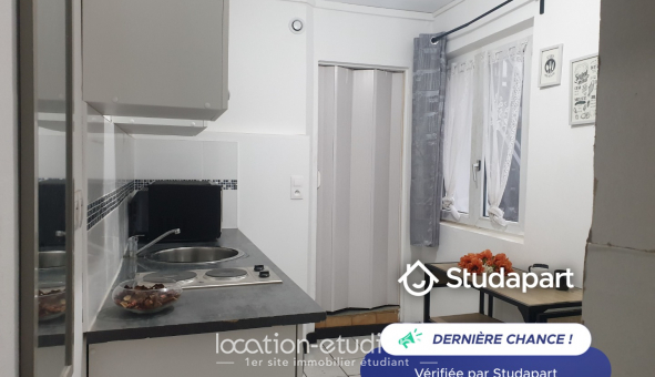Logement �tudiant Location Studio Meubl&eacute; Lille (59800)